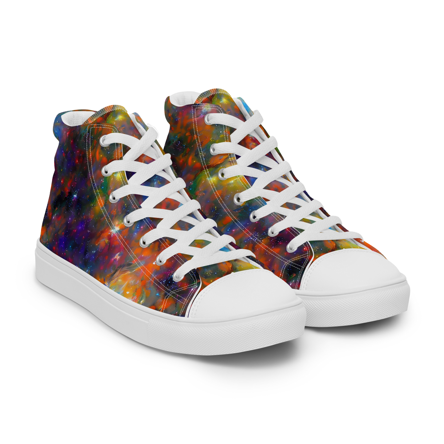 Women's High Top Canvas Shoes - Ephemeral Fantasy