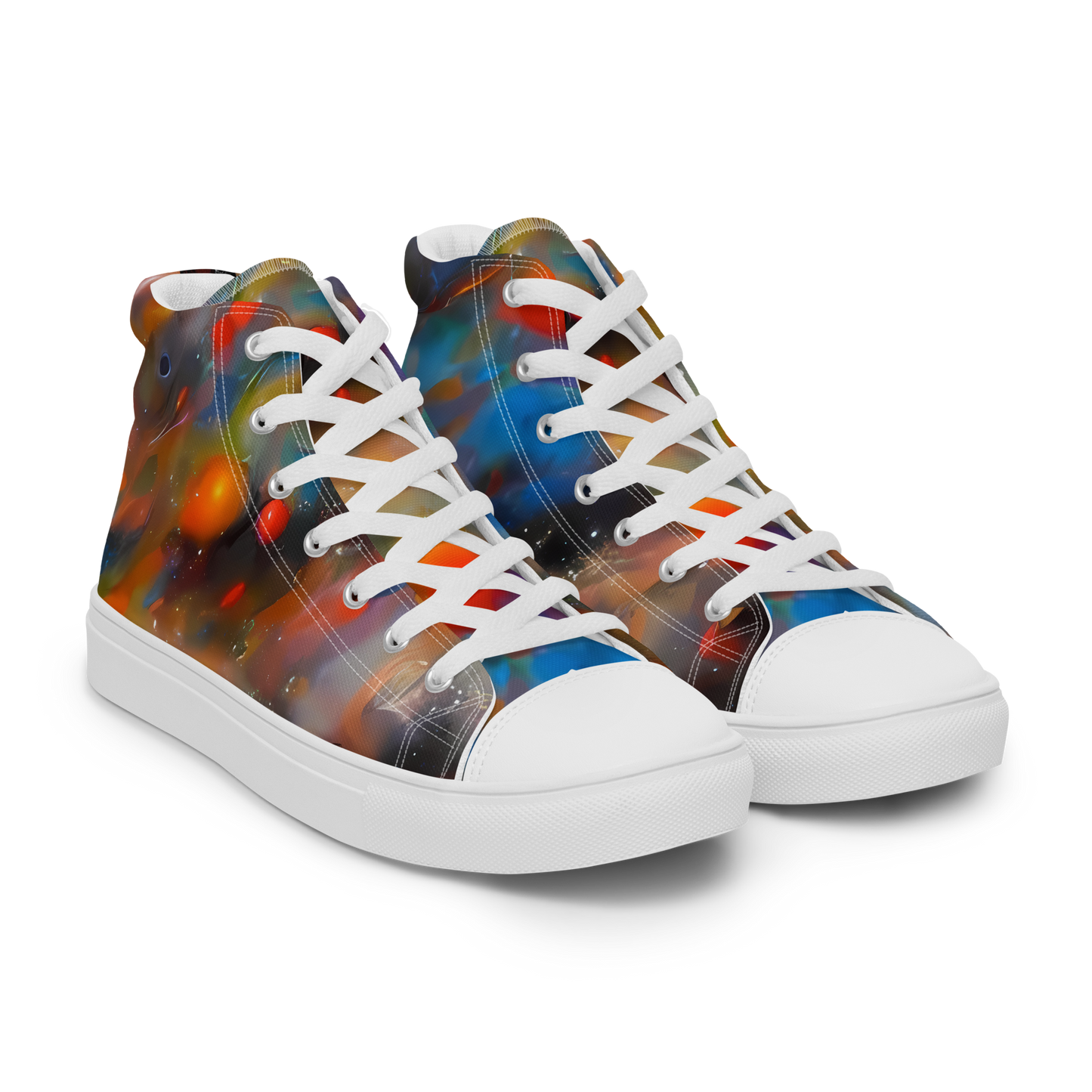 Men's High Top Canvas Shoes - Ethereal Eclat