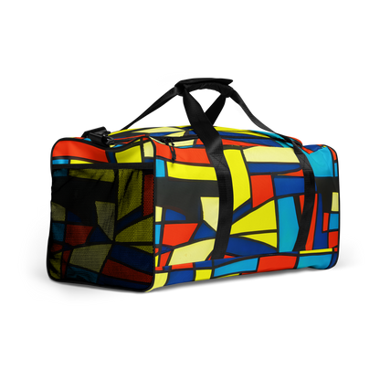 Duffle Bag - Neon Fractals