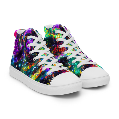 Men's High Top Canvas Shoes - Blythe Nebula