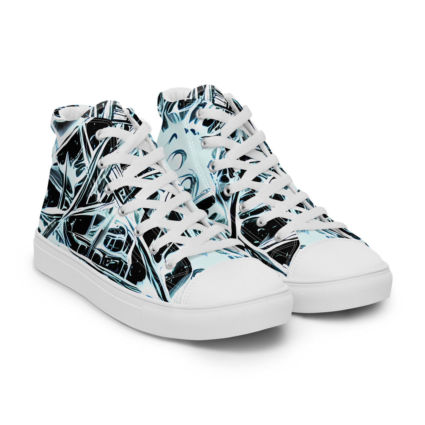 Men's High Top Canvas Shoes - Frosted Infusion