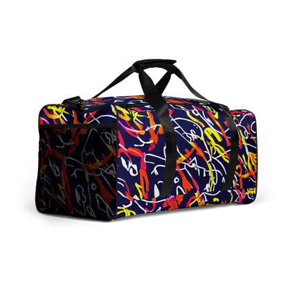 Duffle Bag - Neon Currents