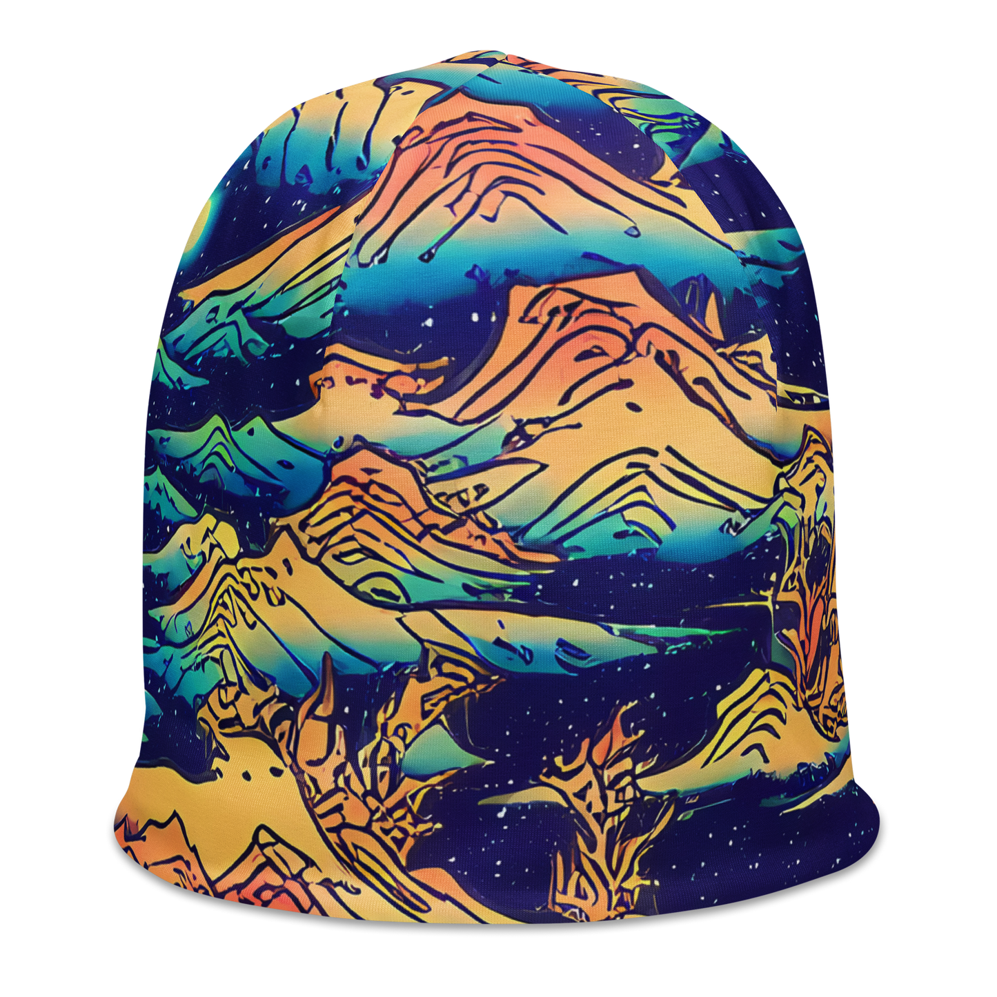 Beanie - Mystical Mountain Mirage