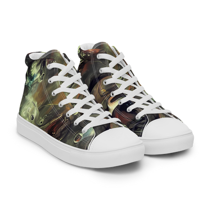 Women's High Top Canvas Shoes - Chaos Crescendo