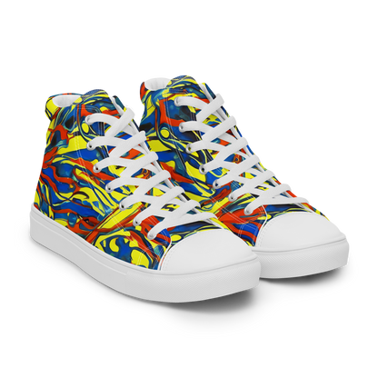 Women's High Top Canvas Shoes - Cyberflow Circuit