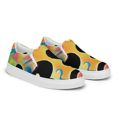 Women's Slip-On Canvas Shoes - Midday Mirage