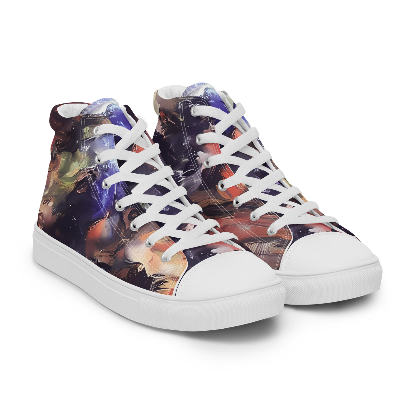 Men's High Top Canvas Shoes - Twisted Terra