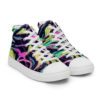 Men's High Top Canvas Shoes - Casson's Whirl