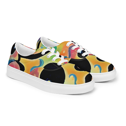 Men's Lace-Up Canvas Shoes - Midday Mirage