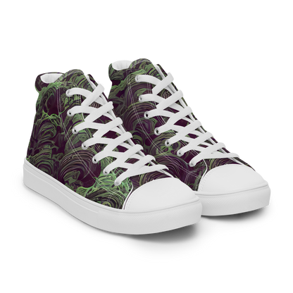 Men's High Top Canvas Shoes - Knab Whorls