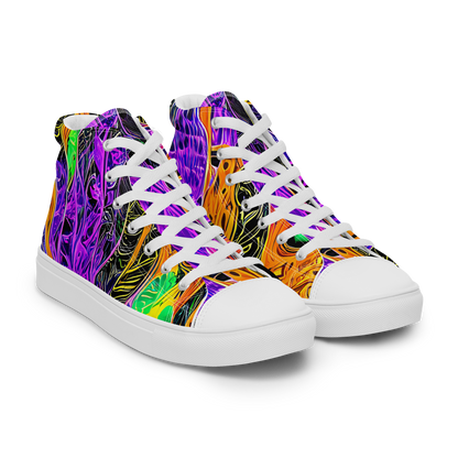 Women's High Top Canvas Shoes - Cooper's Vision