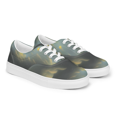 Women's Lace-Up Canvas Shoes - Dreamy Ascent