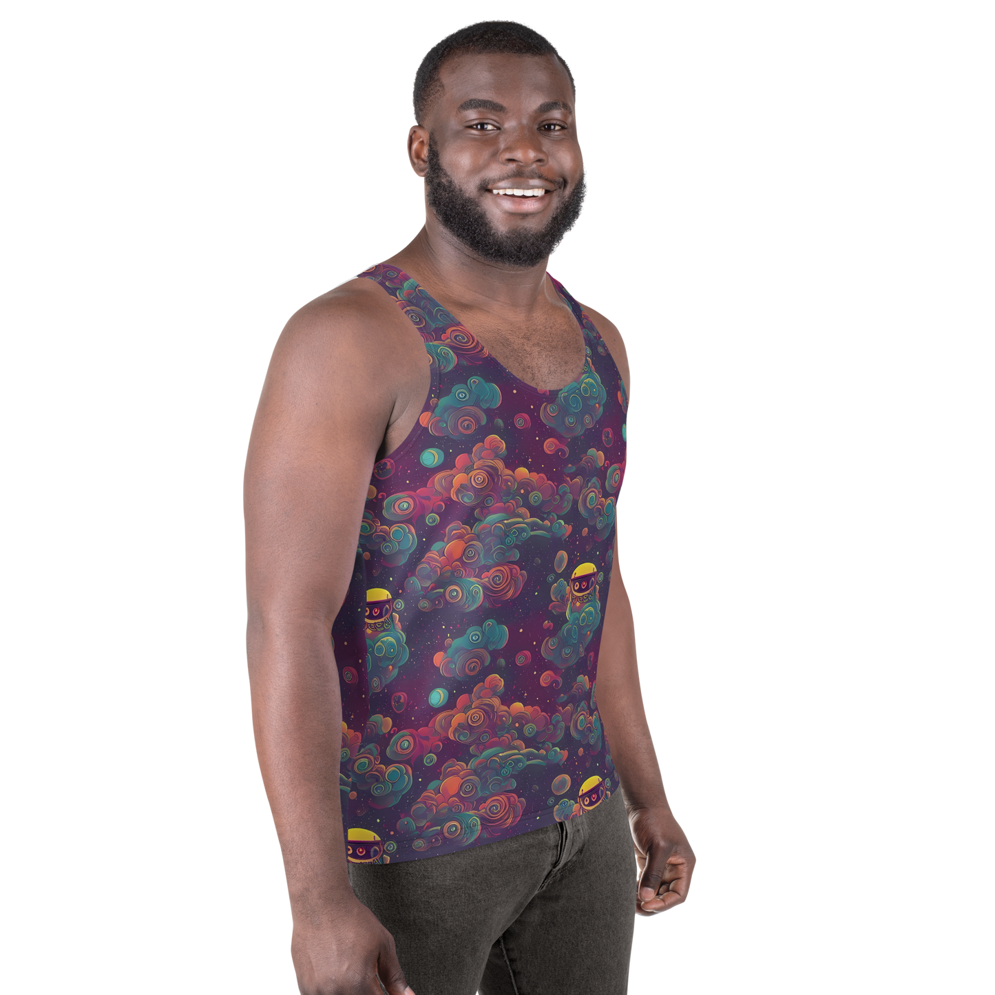 Men's Tank Top - Nebula Dreamscape