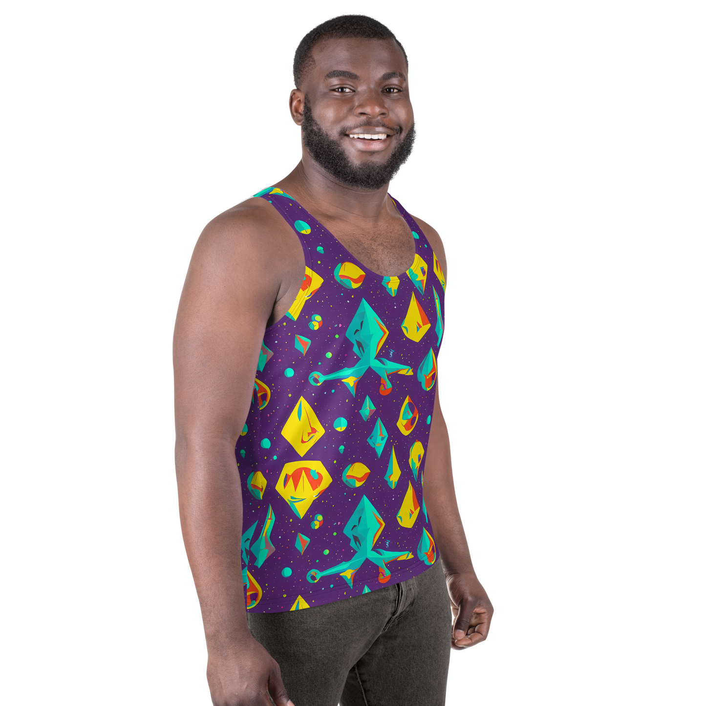 Men's Tank Top - Cascading Prism