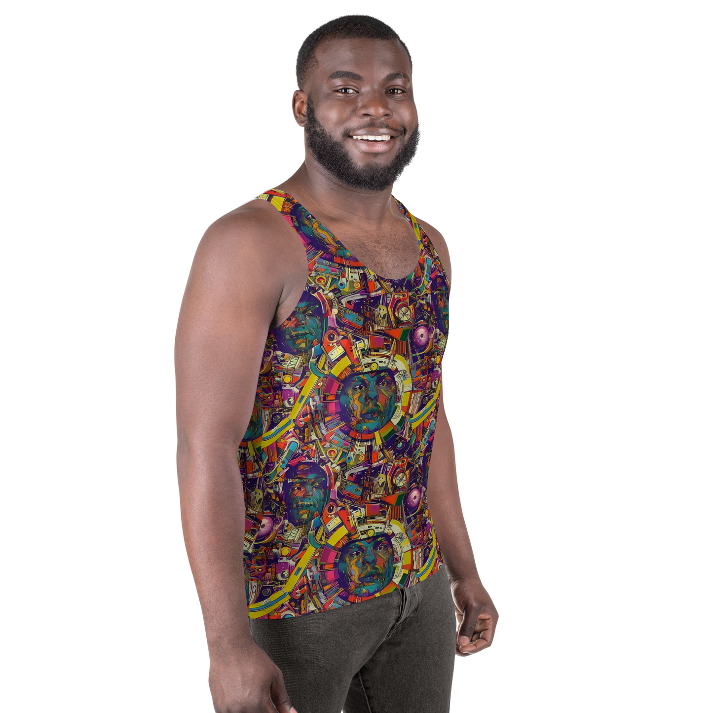 Men's Tank Top - Cosmic Collage