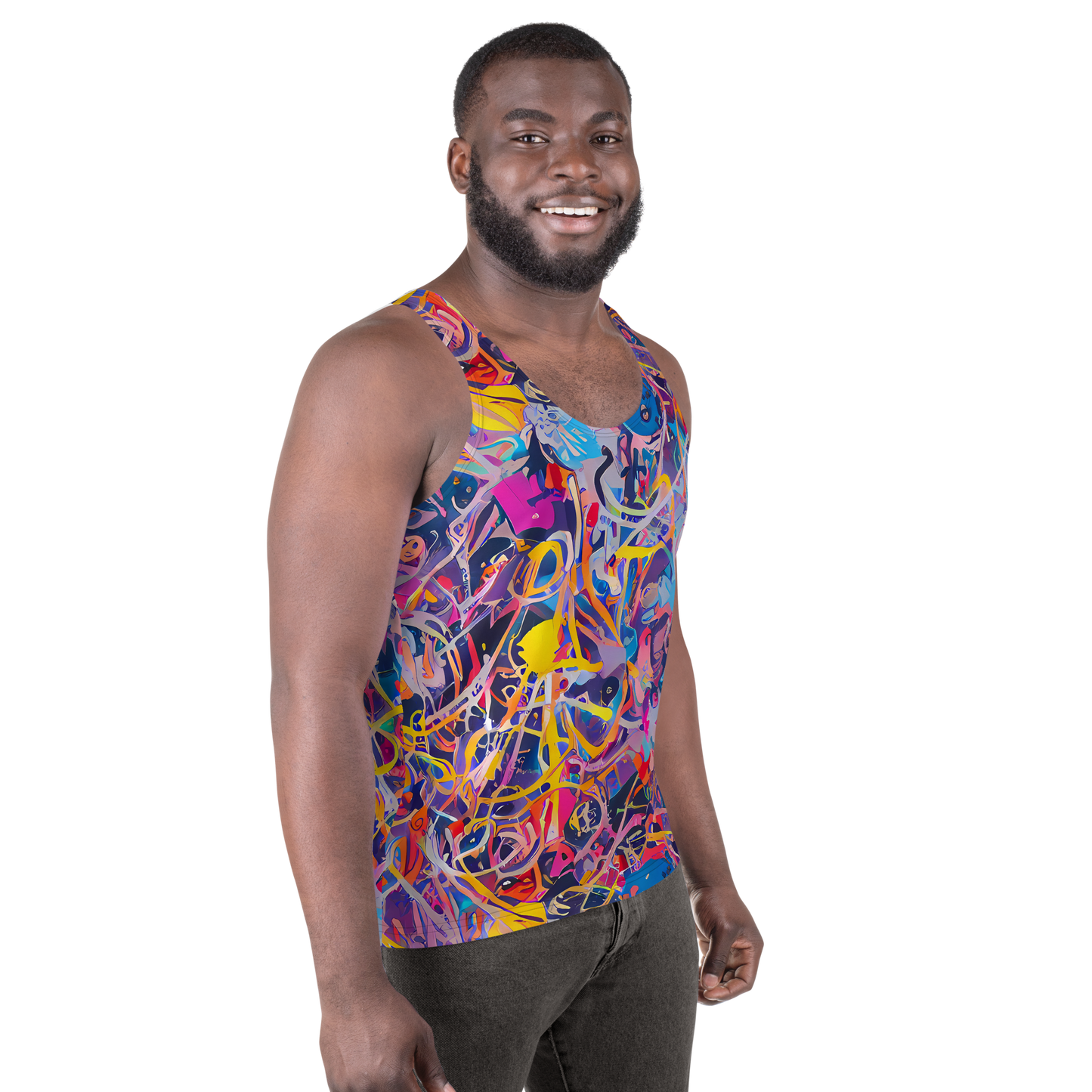 Men's Tank Top - Vibrant Fusion