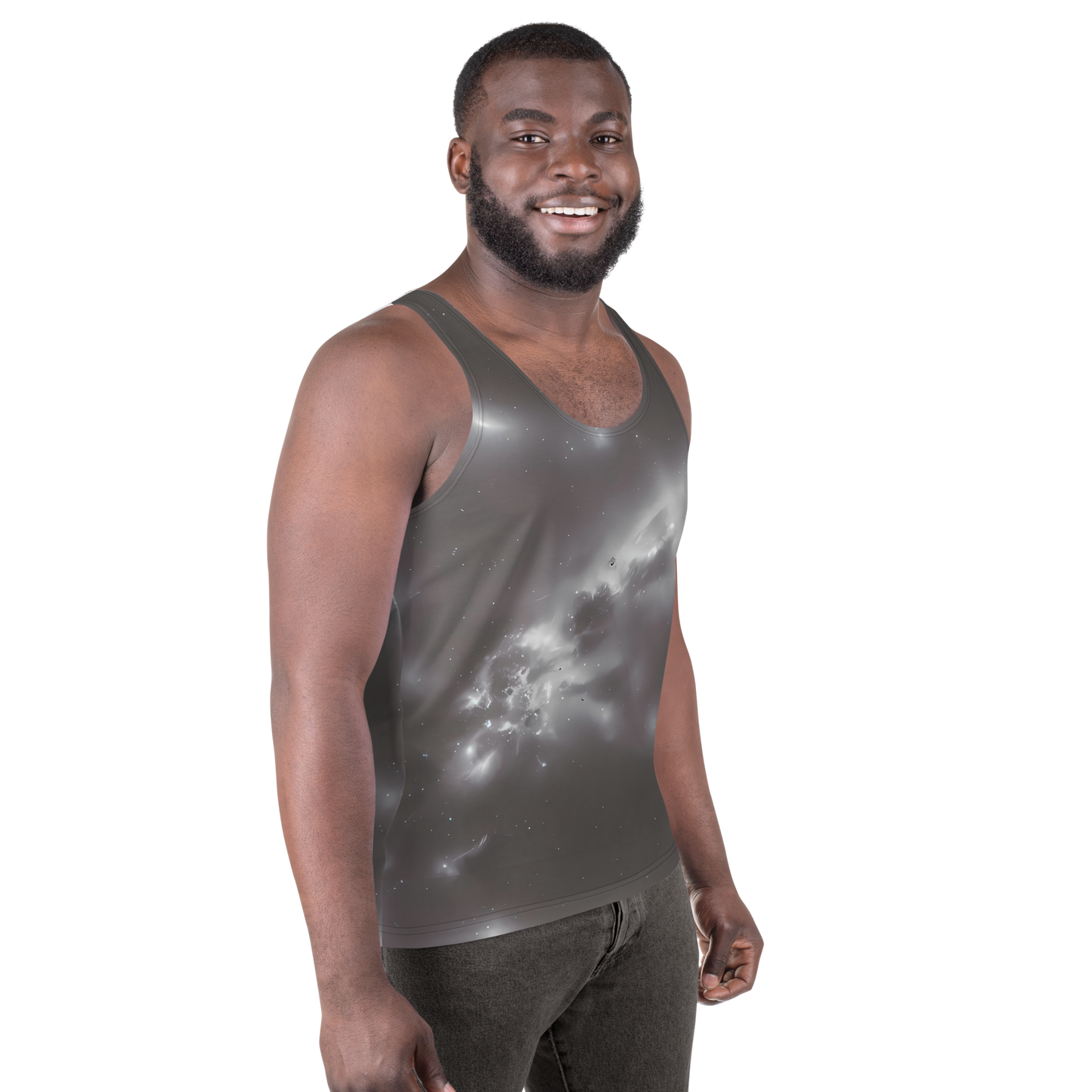 Men's Tank Top - Silver Nebula