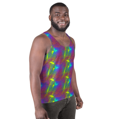 Men's Tank Top - Prismatic Web