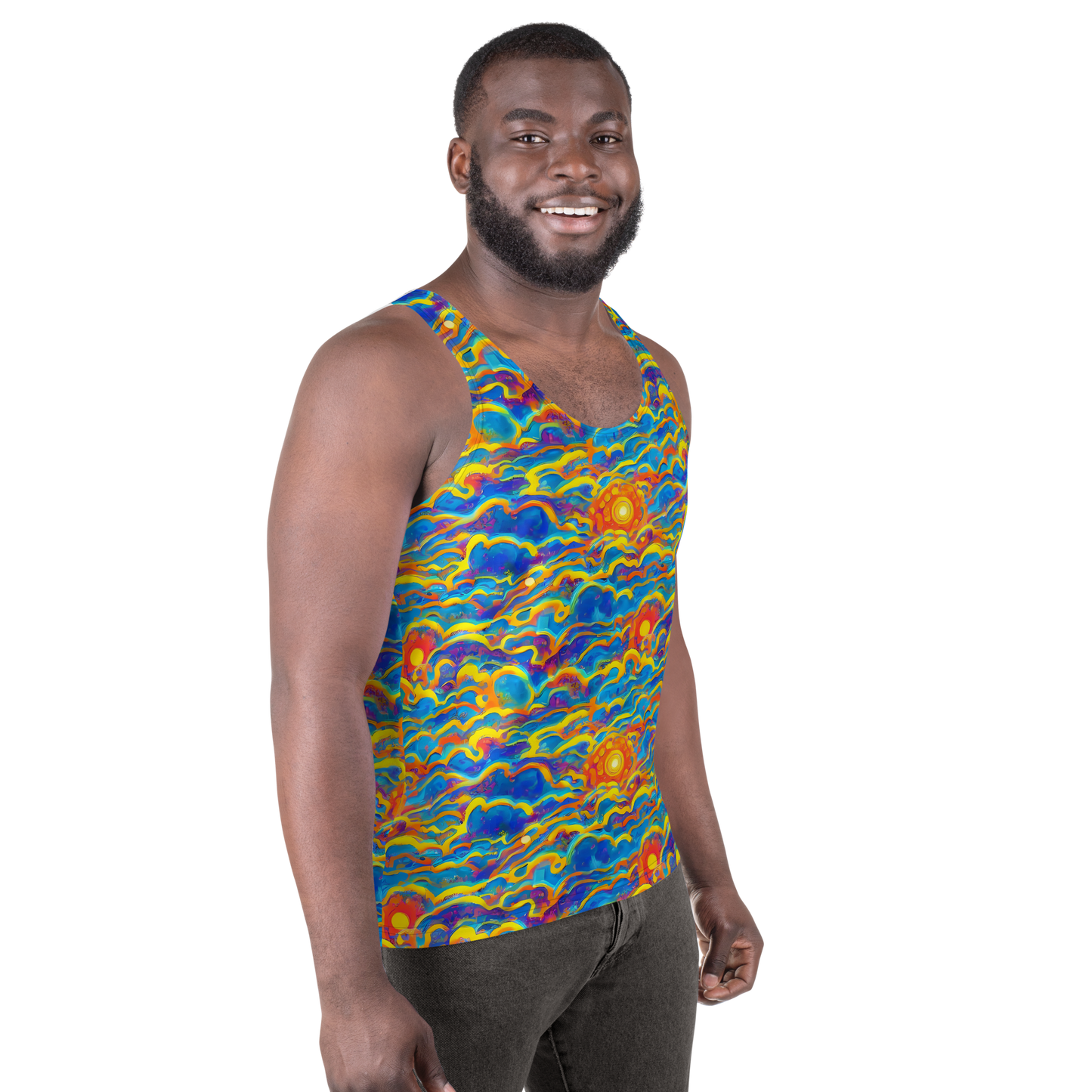 Men's Tank Top - Chroma Ripple