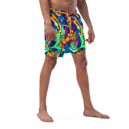 Swim Trunks - Iridescent Nebula