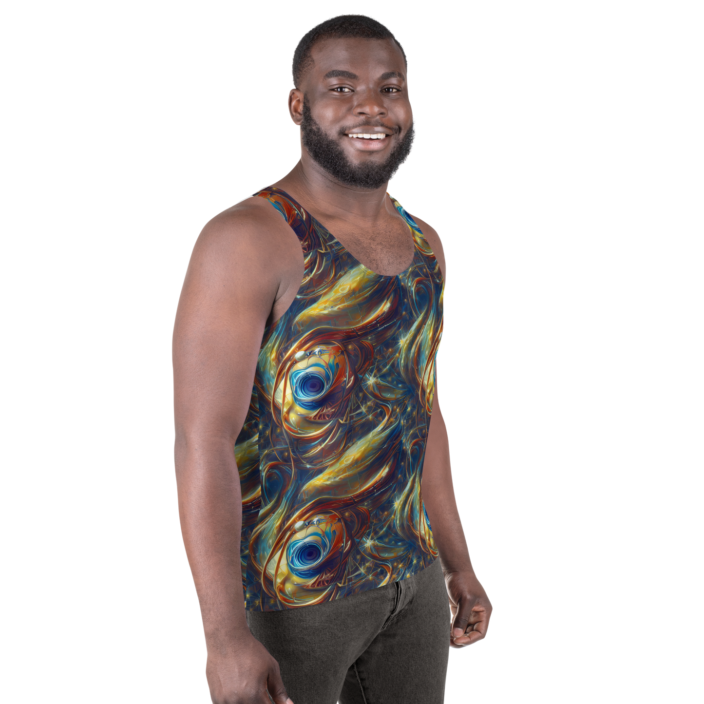 Men's Tank Top - Celestial Vortex