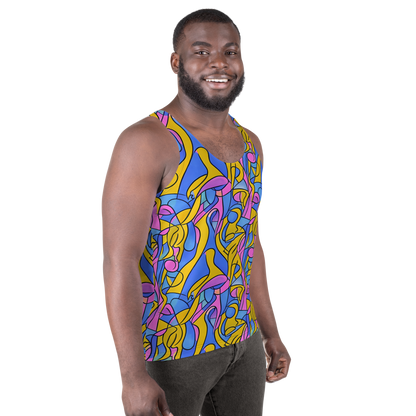 Men's Tank Top - Cosmic Curves