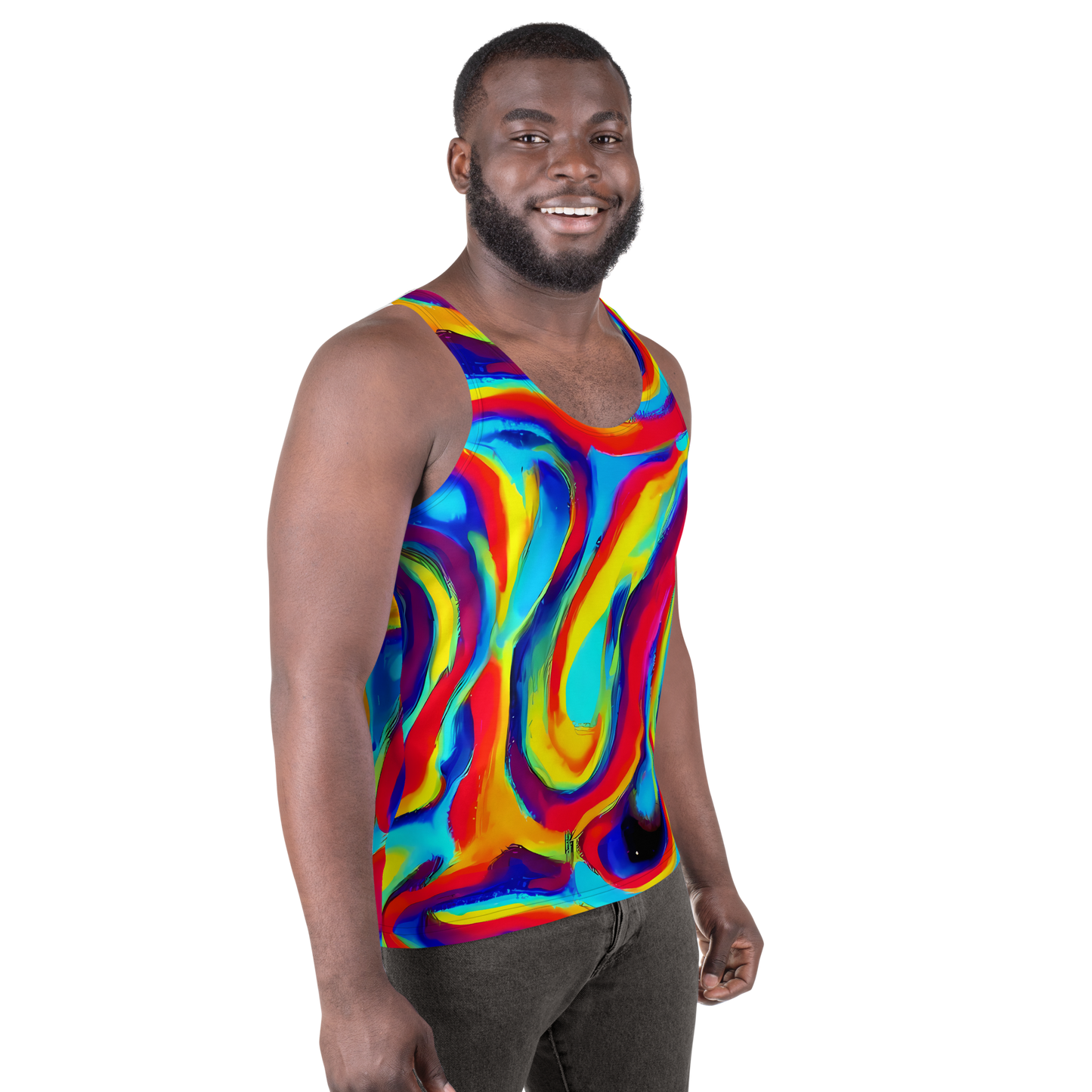 Men's Tank Top - Stael Swirls