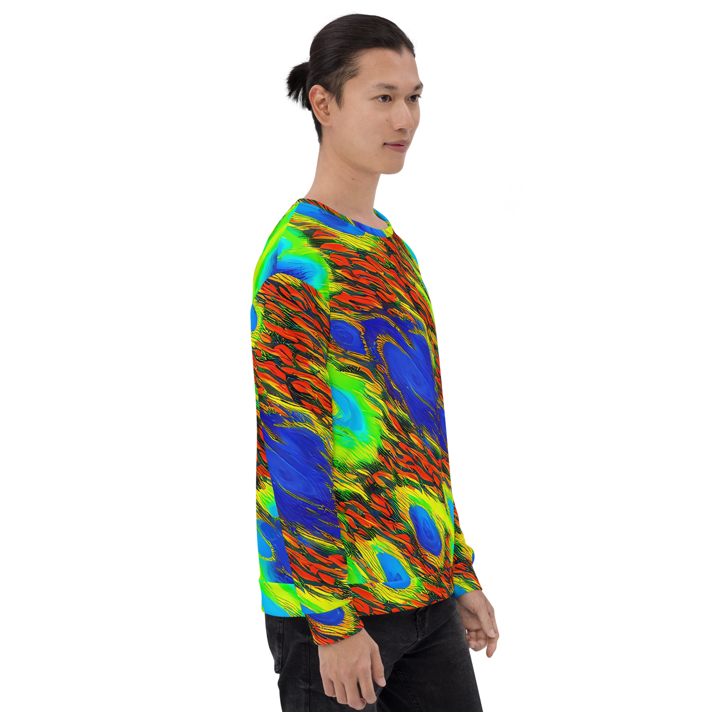 Sweatshirt - Vibrant Veinwork