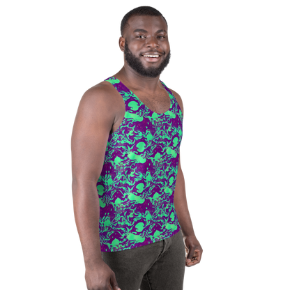 Men's Tank Top - Alien Ripples