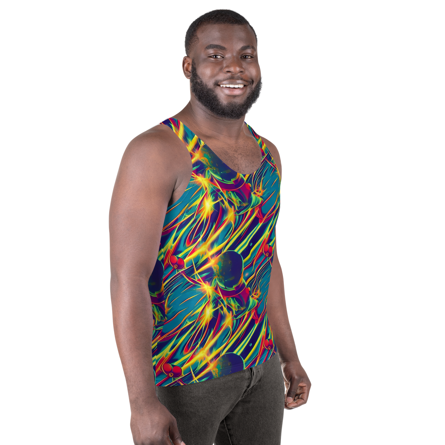 Men's Tank Top - Cosmic Inferno