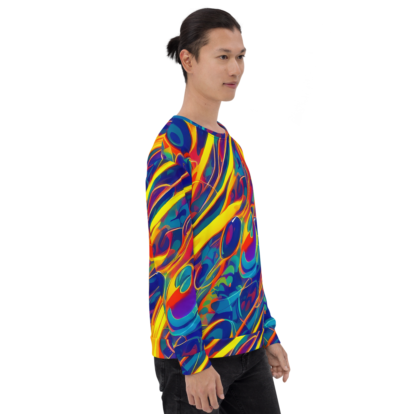 Sweatshirt - Abstract Blaze