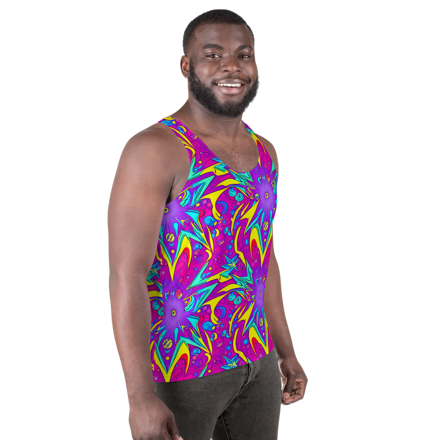 Men's Tank Top - Nebula Radiance