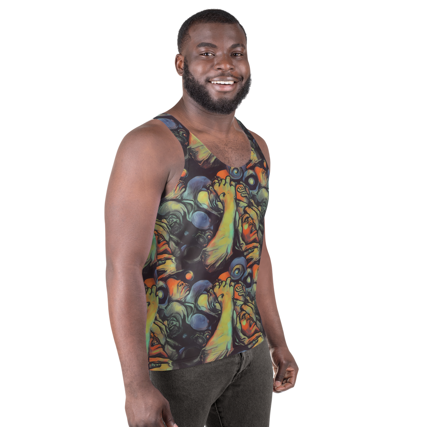 Men's Tank Top - Cosmic Scream