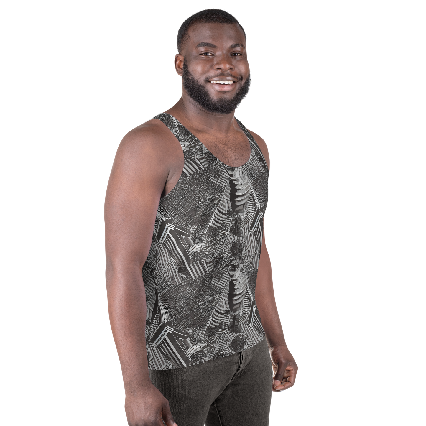 Men's Tank Top - Piranesi's Web