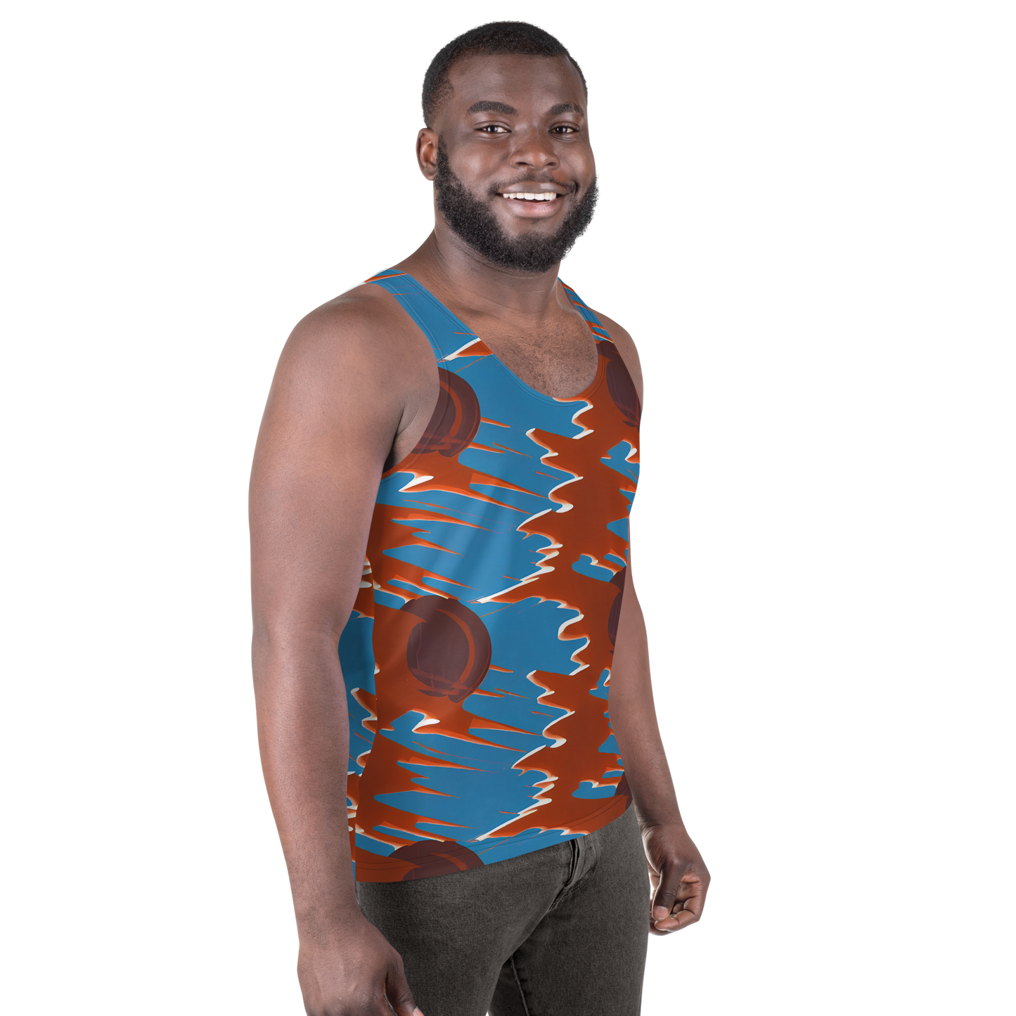 Men's Tank Top - Desert Vortex