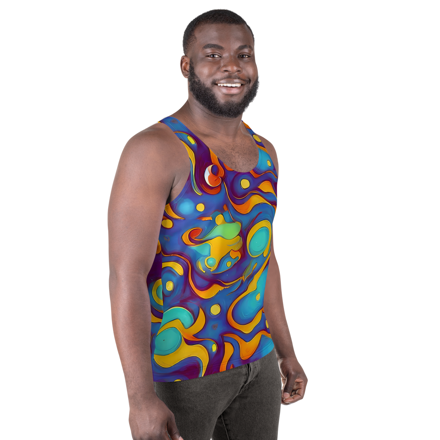 Men's Tank Top - Pelton Swirl