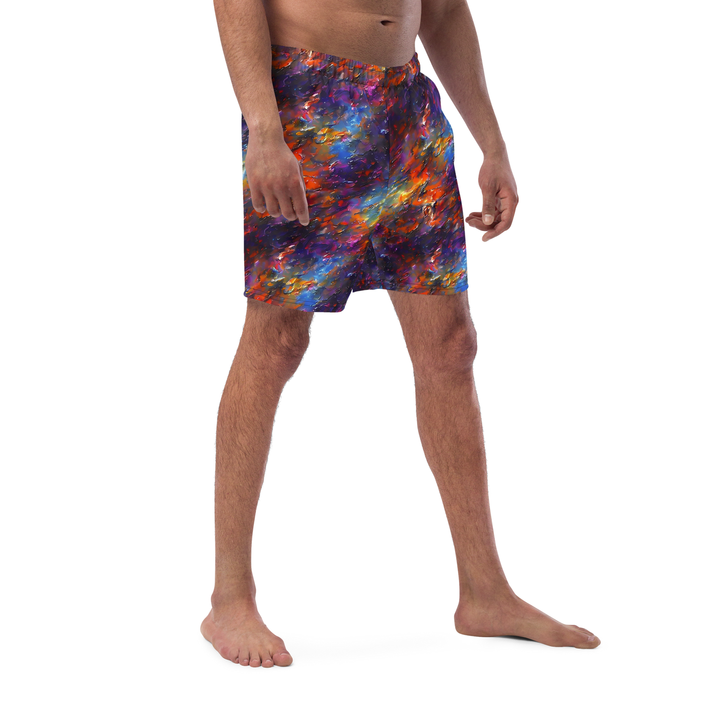 Swim Trunks - Auroral Ripples