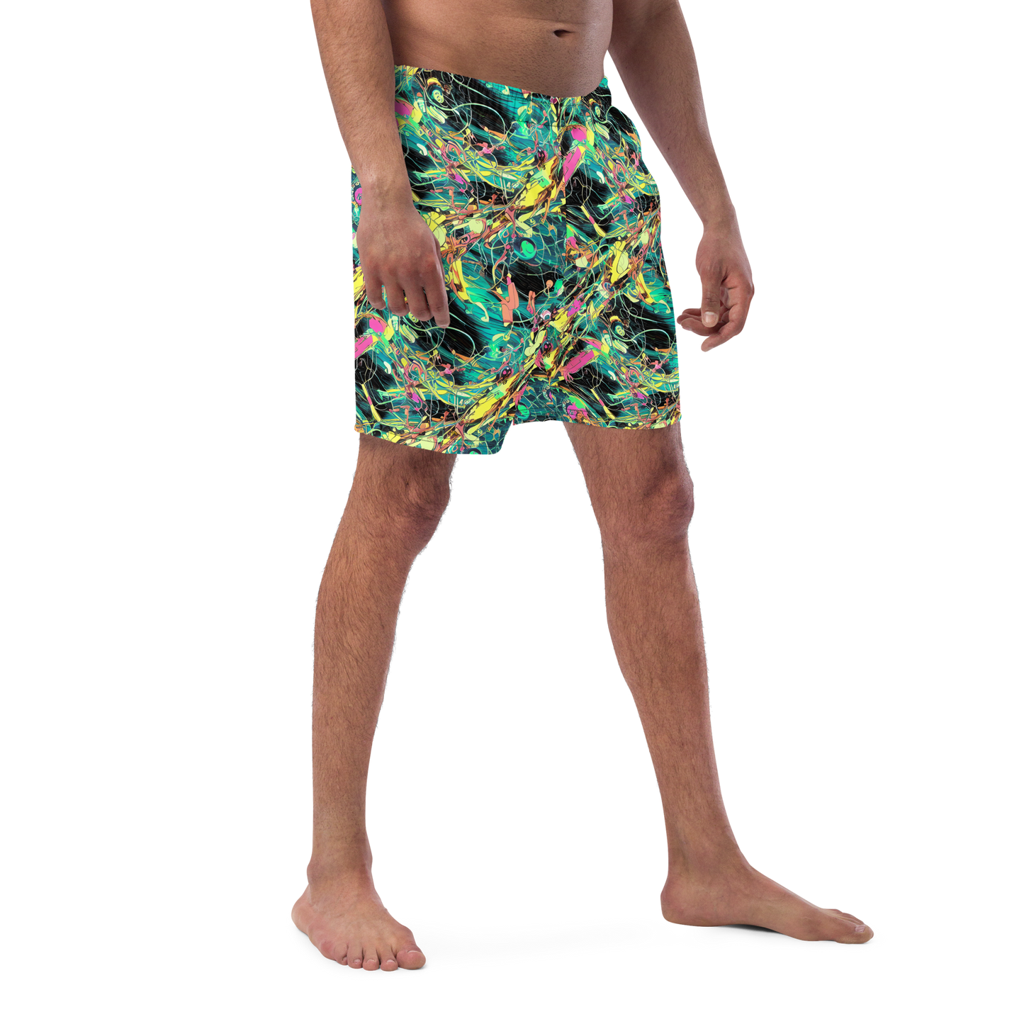 Swim Trunks - Cyborg Whirl