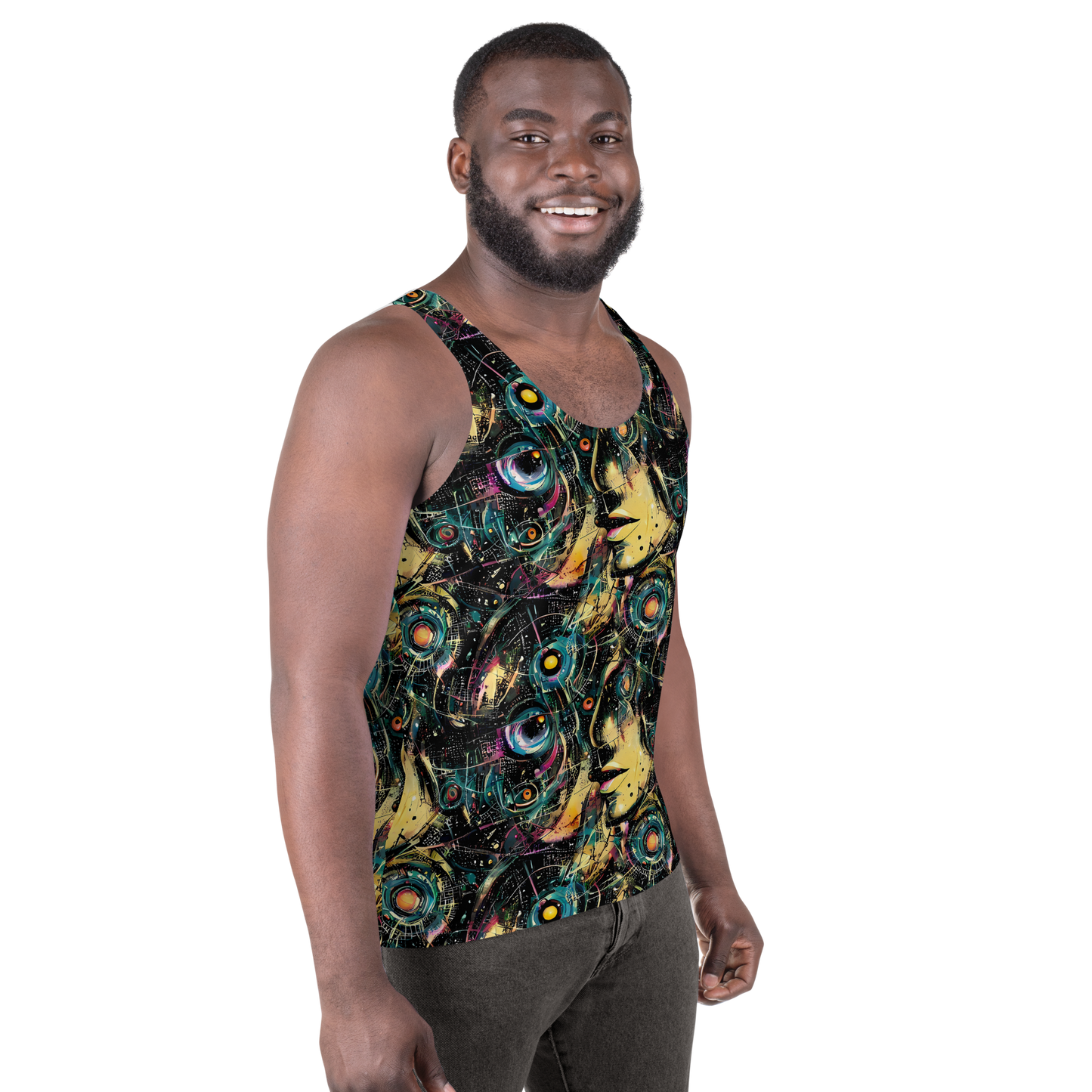 Men's Tank Top - Celestial Echoes