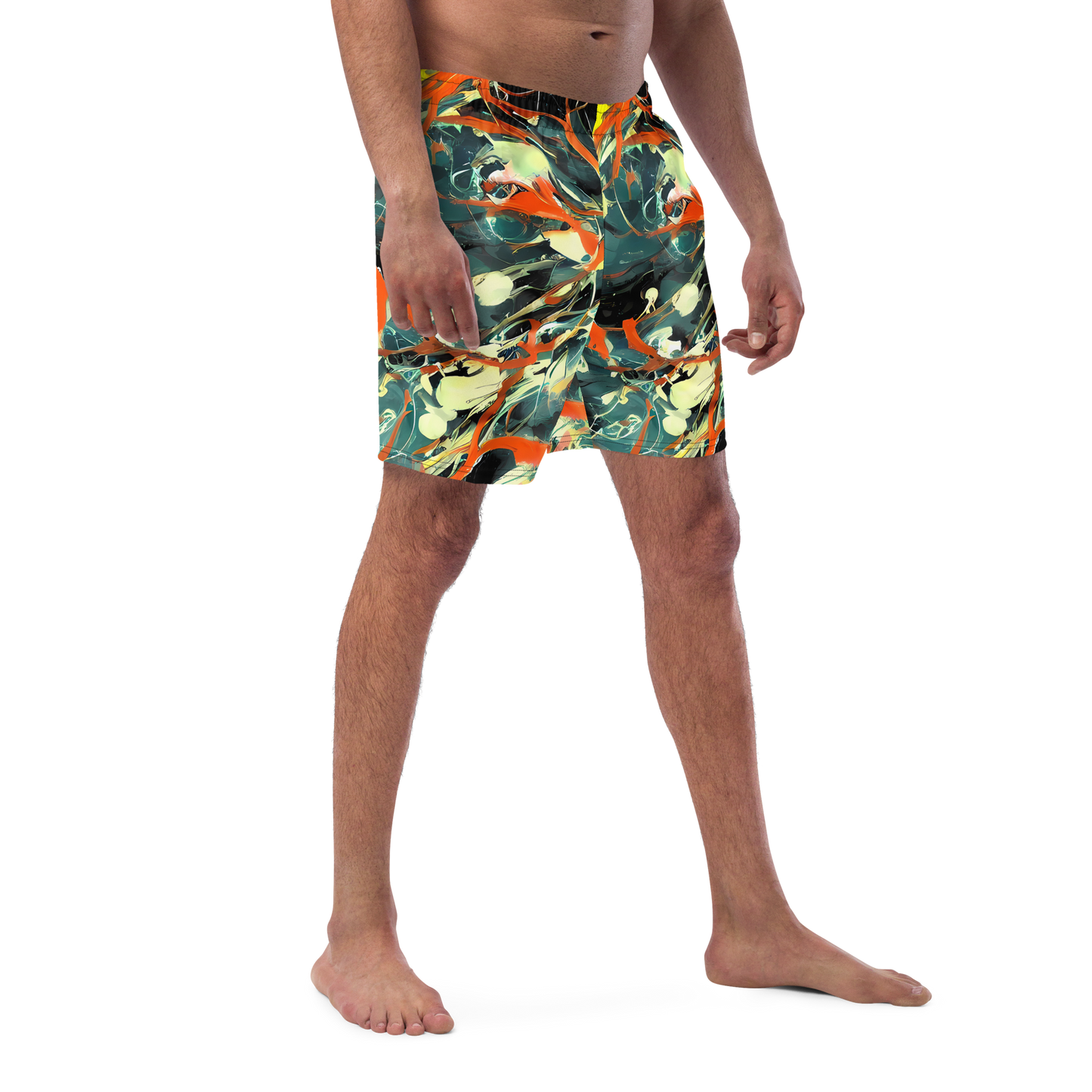 Swim Trunks - Fluid Firestorm