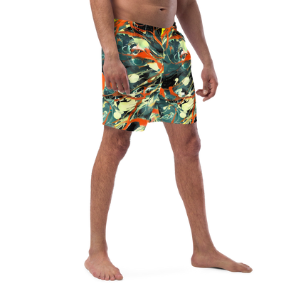 Swim Trunks - Fluid Firestorm