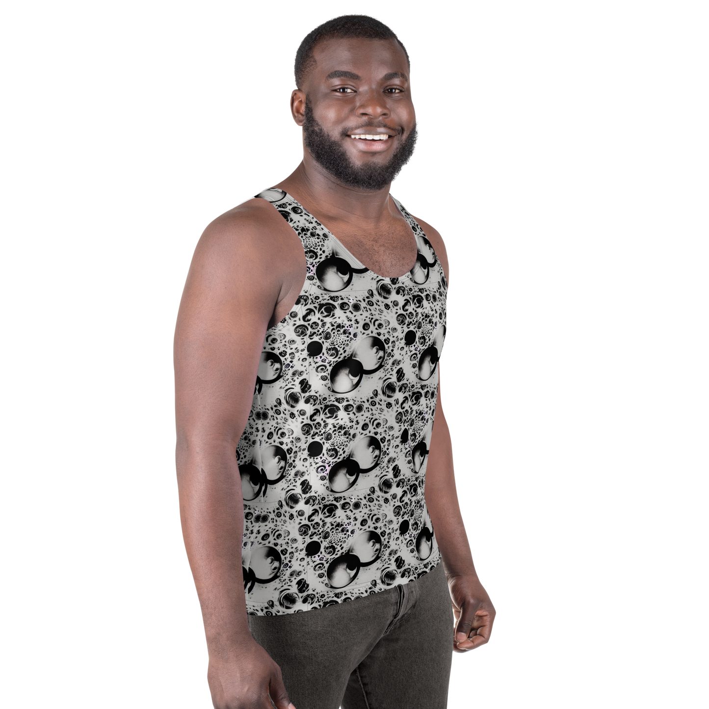 Men's Tank Top - Crater Swirl