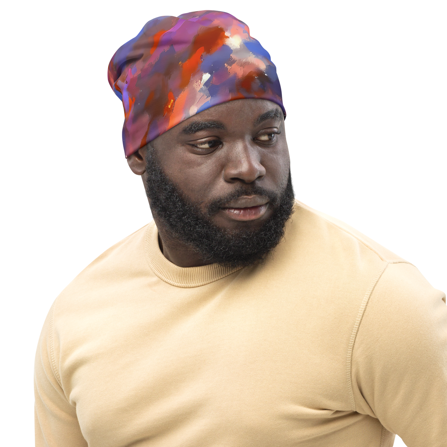 Beanie - Celestial Brushstroke