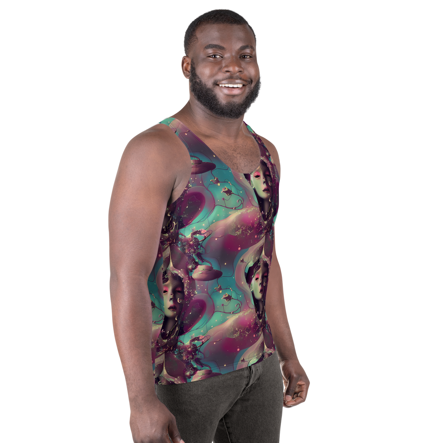 Men's Tank Top - Nouveau Galaxy