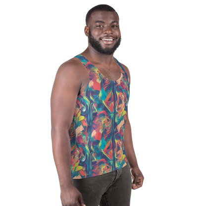 Men's Tank Top - Neon Aurora