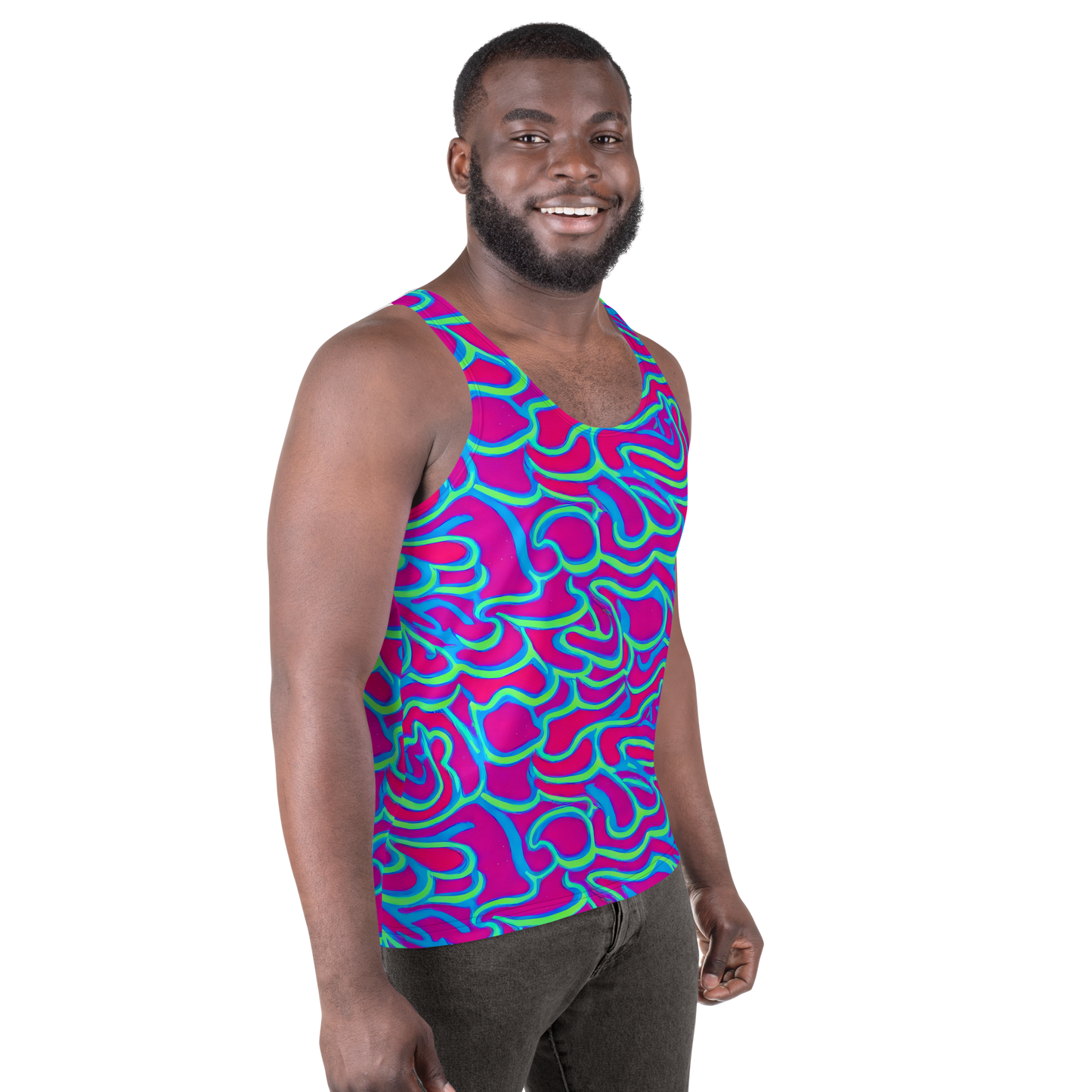 Men's Tank Top - Aquatic Ember