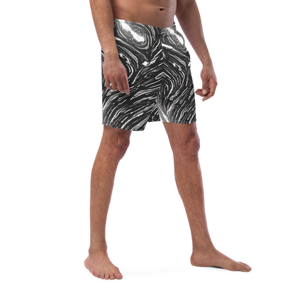 Swim Trunks - Silver Swirl