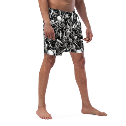 Swim Trunks - Fluid Monochrome
