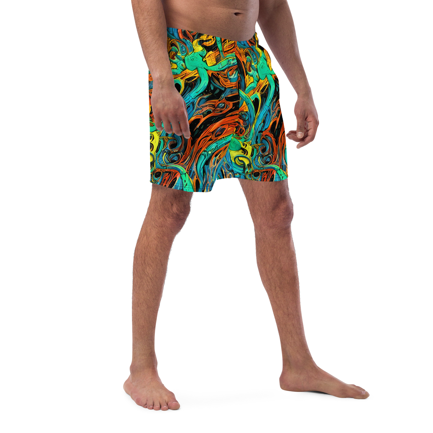 Swim Trunks - Flaming Mirage