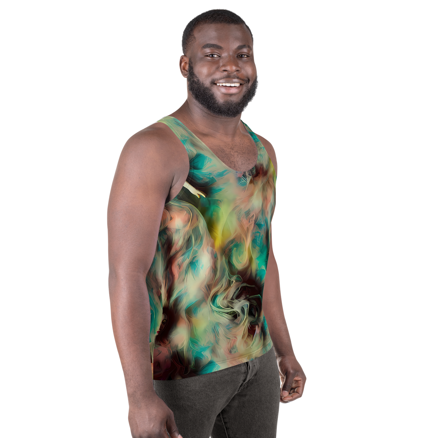 Men's Tank Top - Enchanted Fusion